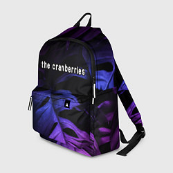 Рюкзак The Cranberries neon monstera, цвет: 3D-принт