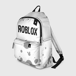 Рюкзак Roblox glitch на светлом фоне: символ сверху, цвет: 3D-принт