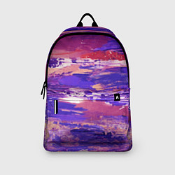 Рюкзак Масляные краски сине-розовый, цвет: 3D-принт — фото 2