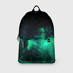 Рюкзак Зелёная галактика Midjourney, цвет: 3D-принт — фото 2