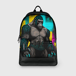 Рюкзак Киберпанк-горилла, цвет: 3D-принт — фото 2