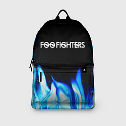 Рюкзак Foo Fighters blue fire, цвет: 3D-принт — фото 2