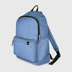 Рюкзак Волны голубой, цвет: 3D-принт