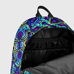 Рюкзак Психоделический абстракционизм, цвет: 3D-принт — фото 2