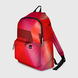 Рюкзак Красная геометрия, цвет: 3D-принт