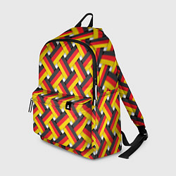 Рюкзак Германия - плетёнка, цвет: 3D-принт