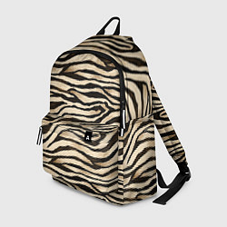 Рюкзак Шкура зебры и белого тигра, цвет: 3D-принт