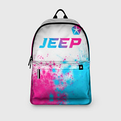 Рюкзак Jeep neon gradient style: символ сверху, цвет: 3D-принт — фото 2