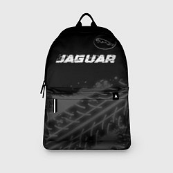 Рюкзак Jaguar speed на темном фоне со следами шин: символ, цвет: 3D-принт — фото 2