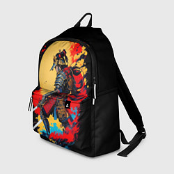 Рюкзак Японский самурай - закат, цвет: 3D-принт