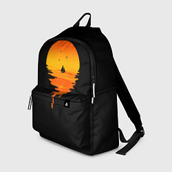 Рюкзак Лавовый закат, цвет: 3D-принт