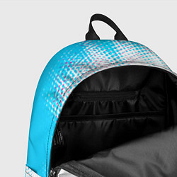Рюкзак Fiat neon gradient style: символ сверху, цвет: 3D-принт — фото 2