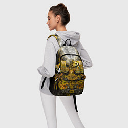Рюкзак Золотой орёл - славянский орнамент, цвет: 3D-принт — фото 2