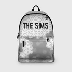 Рюкзак The Sims glitch на светлом фоне: символ сверху, цвет: 3D-принт — фото 2