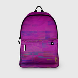 Рюкзак Фиолетово византийский глитч, цвет: 3D-принт — фото 2