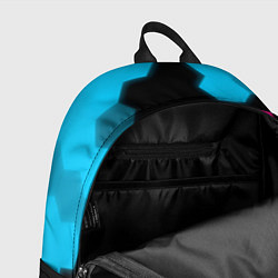 Рюкзак Rust - neon gradient: символ сверху, цвет: 3D-принт — фото 2