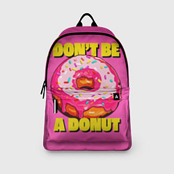 Рюкзак Не будь почником - Фаст-фуд, цвет: 3D-принт — фото 2