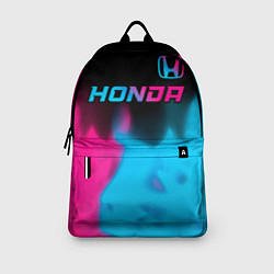 Рюкзак Honda - neon gradient: символ сверху, цвет: 3D-принт — фото 2
