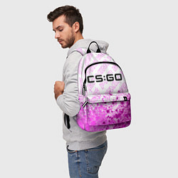 Рюкзак Counter Strike pro gaming: символ сверху, цвет: 3D-принт — фото 2