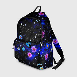 Рюкзак Цветочки в небе абстракция, цвет: 3D-принт
