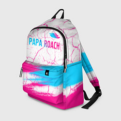 Рюкзак Papa Roach neon gradient style: символ сверху