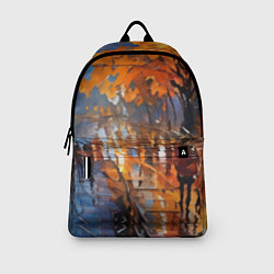 Рюкзак Осенний город импрессионизм, цвет: 3D-принт — фото 2