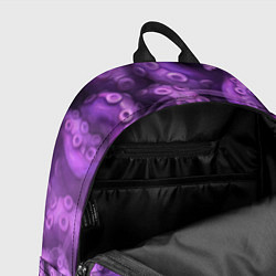 Рюкзак Фиолетовые щупальца и дым, цвет: 3D-принт — фото 2