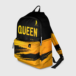 Рюкзак Queen - gold gradient: символ сверху, цвет: 3D-принт