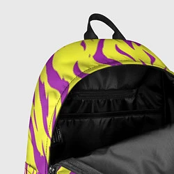 Рюкзак Кислотный тигр паттерн, цвет: 3D-принт — фото 2