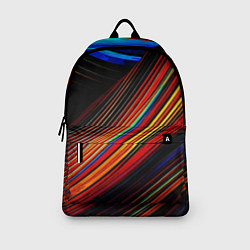 Рюкзак Смесь ярких линий абстракция, цвет: 3D-принт — фото 2