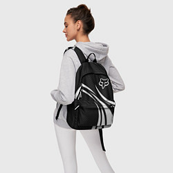 Рюкзак Fox carbon line - white, цвет: 3D-принт — фото 2