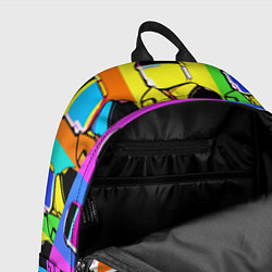 Рюкзак Pop art - abstraction - vogue, цвет: 3D-принт — фото 2