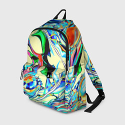 Рюкзак Яркие абстрактные разводы, цвет: 3D-принт