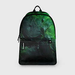 Рюкзак Зеленая объемная текстура, цвет: 3D-принт — фото 2