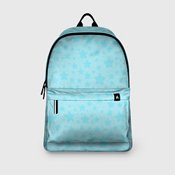 Рюкзак Звёздочки на голубом фоне, цвет: 3D-принт — фото 2