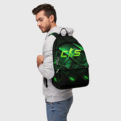 Рюкзак CS2 green background, цвет: 3D-принт — фото 2