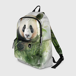 Рюкзак Панда акварель, цвет: 3D-принт