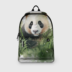 Рюкзак Панда акварель, цвет: 3D-принт — фото 2
