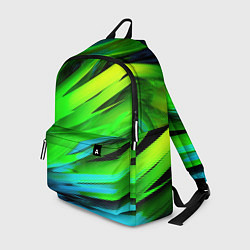 Рюкзак Green abstract, цвет: 3D-принт
