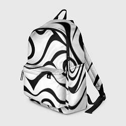 Рюкзак Анималистическая абстракция зебры, цвет: 3D-принт