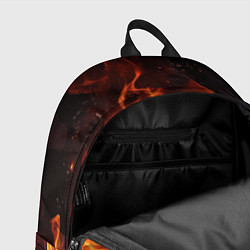 Рюкзак Огонь и искры, цвет: 3D-принт — фото 2