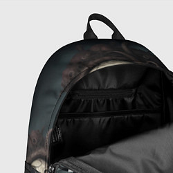 Рюкзак Металлика на фоне одноглазого рок монстра, цвет: 3D-принт — фото 2