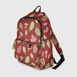 Рюкзак Осень - бордовый 3, цвет: 3D-принт