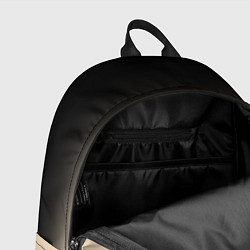 Рюкзак Градиент: от черного к телесному, цвет: 3D-принт — фото 2