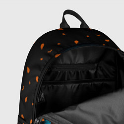 Рюкзак Halloween - страшный медведь с тыквой, цвет: 3D-принт — фото 2