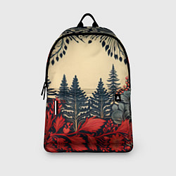 Рюкзак Новогодний лес, цвет: 3D-принт — фото 2