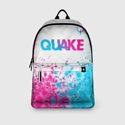 Рюкзак Quake neon gradient style посередине, цвет: 3D-принт — фото 2