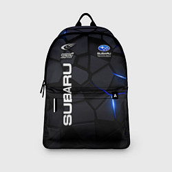 Рюкзак Subaru - плиты с эффектом свечения, цвет: 3D-принт — фото 2