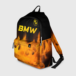 Рюкзак BMW - gold gradient посередине, цвет: 3D-принт