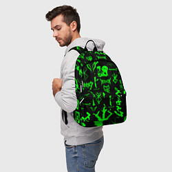 Рюкзак Berserk neon green, цвет: 3D-принт — фото 2